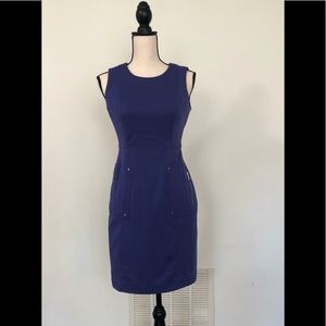 Calvin Klein purple dress